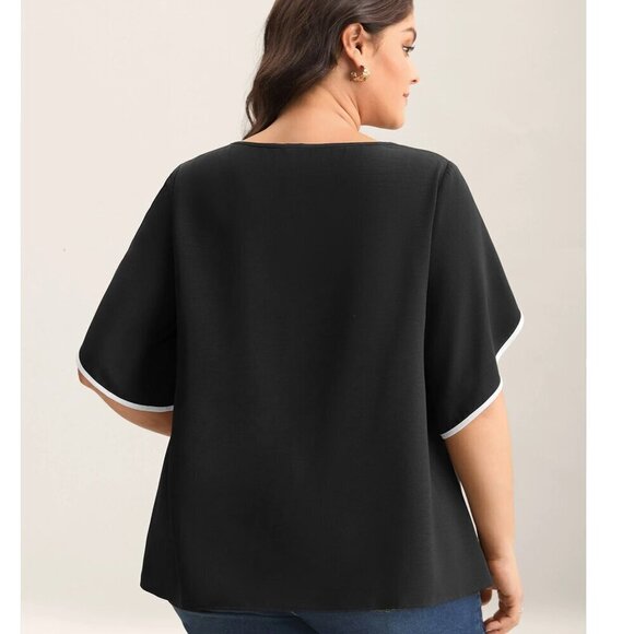 Bloomchic Color Contrast Blouse - NWOT Size 18/20 - Picture 3 of 9